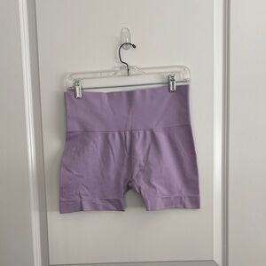 Lavender Women's Biker Shorts